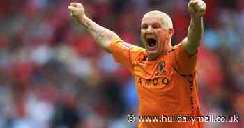 Dean Windass meeting fans at book signing in Waterstones Hull