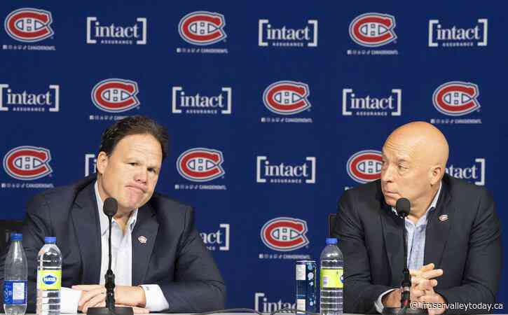 Canadiens’ Gorton, Hughes temper off-season expectations after playoff berth