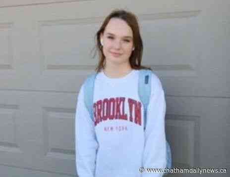 Chatham-Kent police seek missing teen