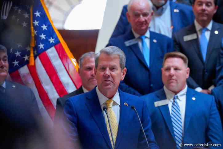 Georgia Republican Gov. Brian Kemp won’t run for US Senate seat in 2026 against Democrat Jon Ossoff