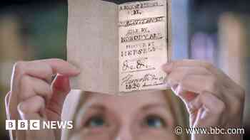 Book of Charlotte Brontë's teenage poems on sale