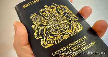 What does a black passport mean?