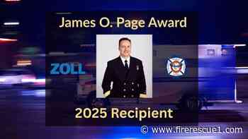 IAFC announces former Calif. fire chief, PulsePoint founder as the recipient of James O. Page Award