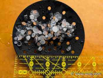 WRAL Weather Alert Day: Thunderstorms roll east. Hail, high winds possible through Monday evening