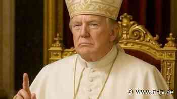 "Katholiken haben es geliebt": Trump weist Kritik an seinem Papst-Bild zurück