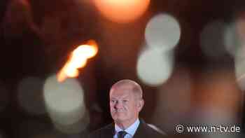 Großer Zapfenstreich für Kanzler: Olaf Scholz scheidet versöhnlich aus dem Amt