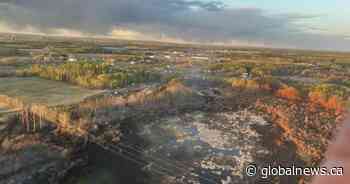 Wildfire near Grande Prairie mostly contained, but officials wary of crossover conditions