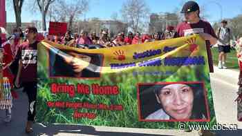 Red Dress Day rally in Winnipeg to ensure spirits of MMIWG2S 'still being honoured'