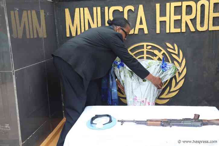 تكريم لروح جندي مغربي بـ"مينوسكا"