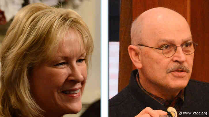 Republicans Nancy Dahlstrom and Click Bishop are first to file for 2026 Alaska governor’s race