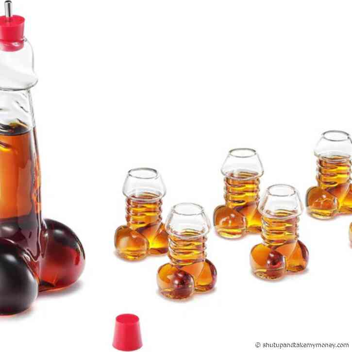 Funny Penis Whiskey Decanter – Unique Glass Dickanter