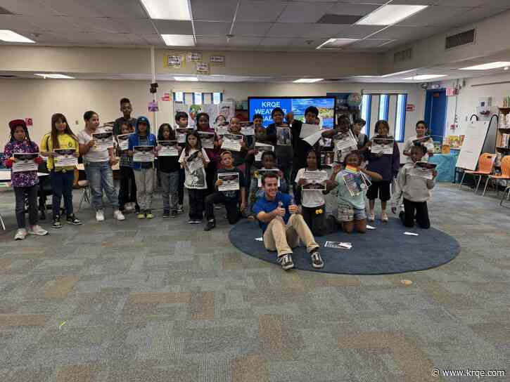 KRQE Weather Academy visits Whittier Elementary School