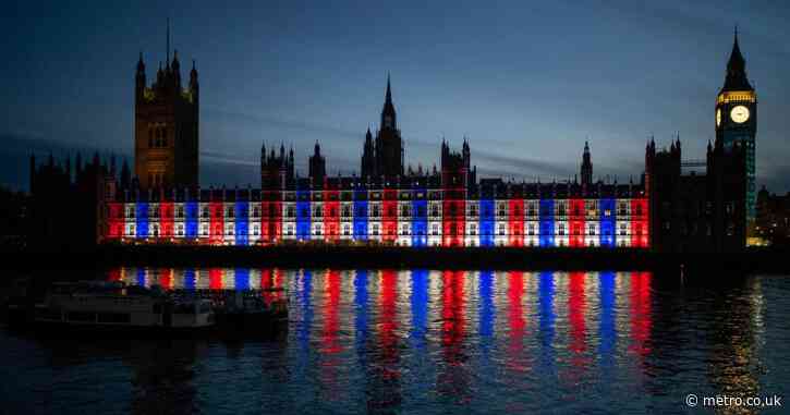 VE Day 2025: Map shows the UK landmarks that will be lit up tonight ...