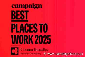 Revealed: Campaign Best Places to Work 2025