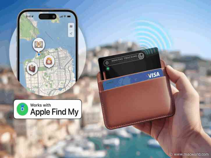 Like an AirTag but slimmer (and rechargeable)