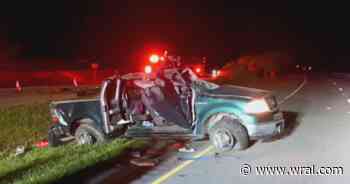 Driver hospitalized in rollover pickup truck crash in Southern Pines