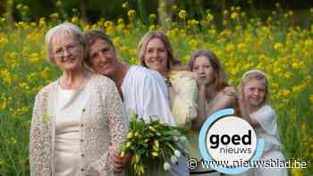 Nora (6) maakt communiefoto’s met dubbel viergeslacht