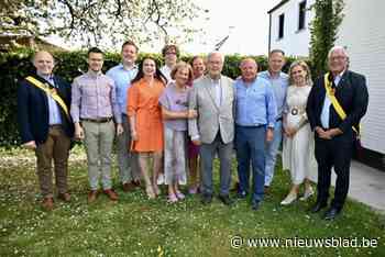 Christiaan en Hilde klinken op 60 jaar huwelijk