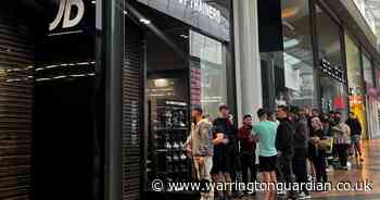 Why there were long queues outside of this shop in the Golden Square