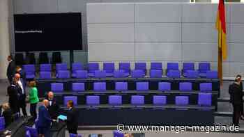 Kanzlerwahl im Bundestag: Wie es laut Grundgesetz jetzt weitergeht