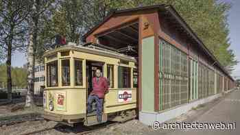 Tijdelijke remise Museumtramlijn Amsterdam met verrassende ornamentiek
