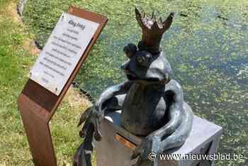 Kunstwerk King Frog krijgt 2 jaar na diefstal vertrouwde plaats terug in Ramakerspark