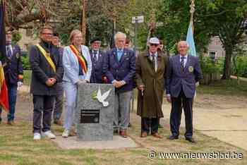 Vredesduif onthuld 80 jaar na einde WOII: “Mooie manier om ons verleden te eren”