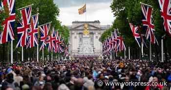 All the landmarks across the UK lighting up to mark VE Day this evening