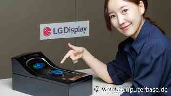 Display Week: LG verbindet Knöpfe mit Display in dehnbarem Panel für Autos
