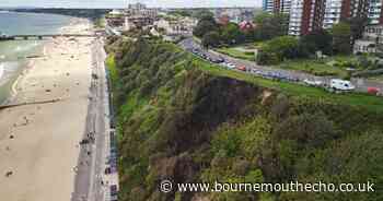 PICTURES: Drone shots show extent of large fire on seafront cliff
