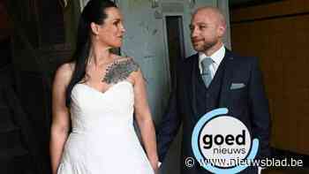 Pas getrouwd: Kim en Joeri in Beringen