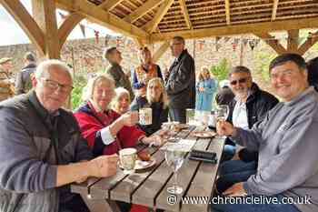 Families enjoy Cresswell Pele Tower VE Day celebrations