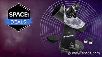 Going fast, this child-friendly Celestron Firstscope 76mm is under $58