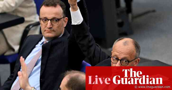 German parliament votes again on Merz’s bid to be chancellor after humiliating first round – Europe live