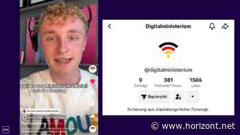 Gen-Z-Kommunikationsberatung: Warum sich Charles Bahr den TikTok-Kanal @digitalministerium gesichert hat