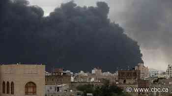 Israel attacks Yemen's capital after warning people to leave area near Sanaa airport