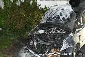 In Bielefeld-Senne hat es schon wieder gebrannt