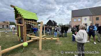 Vernieuwd speelterrein in Schuddeboske feestelijk geopend