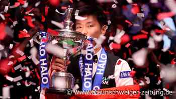 Chinese Zhao: Wirbelsturm über dem Snooker-Tisch