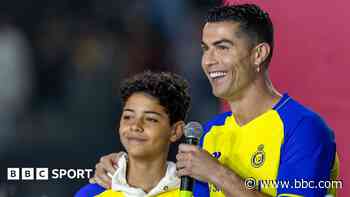 Ronaldo's son gets first Portugal Under-15s call-up