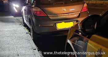 Car seized after being stopped for faulty brake lights on Bradford road