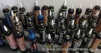 44 laughing gas cannisters taken from beachgoers in Bournemouth