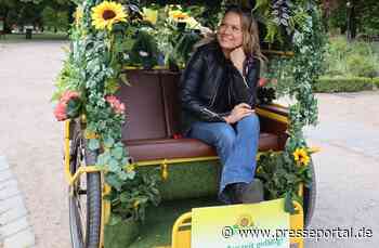 Entschleunigung mitten im Stadttrubel - Neudorff lädt zur grünen Auszeit mit der Rikscha