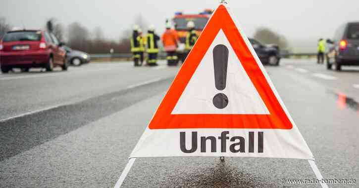 Unfall am Nachmittag zwischen Scheßlitz und Burgellern im Landkreis Bamberg