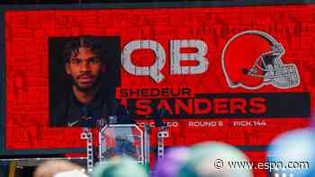 Browns' Sanders to wear 12, like mentor Brady