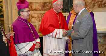 Who are the British cardinals helping to elect the new pope in Rome?