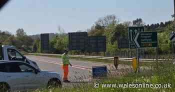 Person cut free from vehicle after serious crash causes traffic chaos around major road