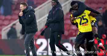 Watford players' social media tributes to Cleverley