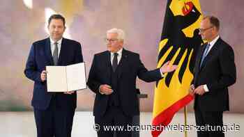 Kabinett vereidigt – Regierungsbildung abgeschlossen