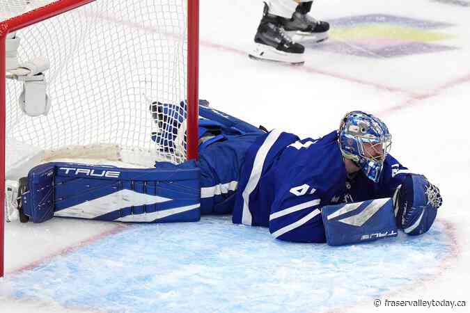 Maple Leafs goaltender Anthony Stolarz not ruled out for Game 2 against Panthers
